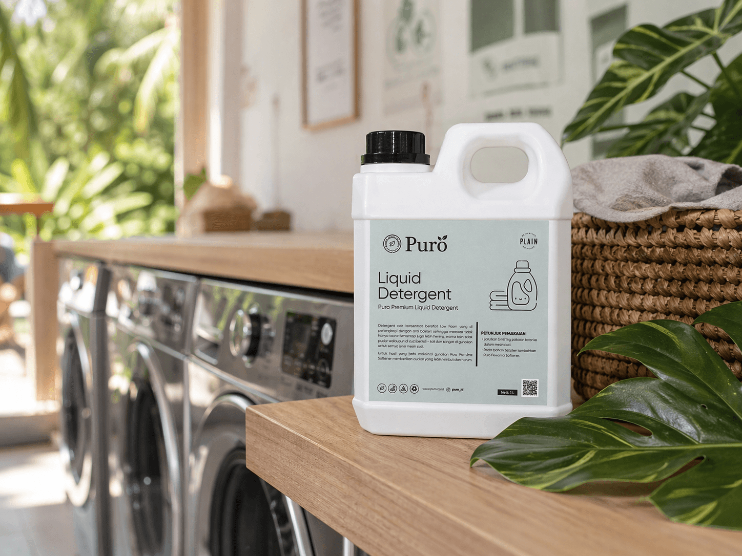 Eco-friendly, biodegradable detergent used by Easy Day Laundry in Bali